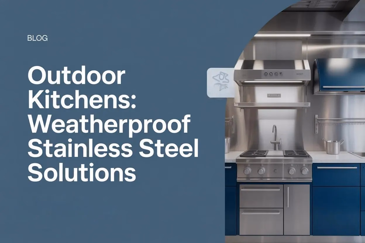 Outdoor Kitchens: Weatherproof Stainless Steel Solutions