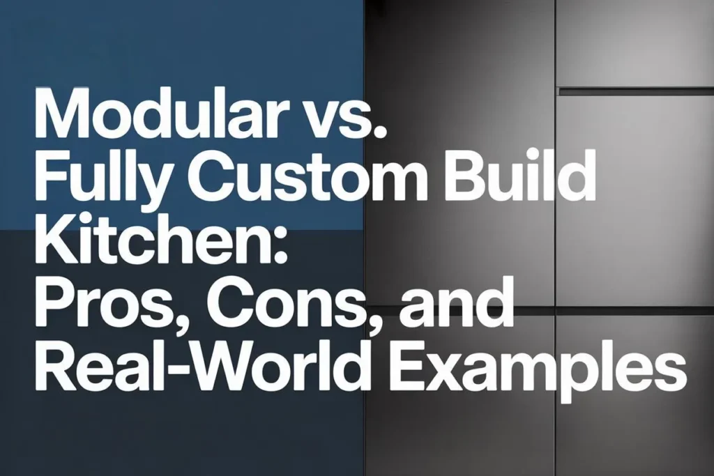 catania modular custom build kitchen